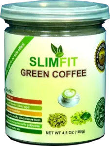 Slim fit green coffee